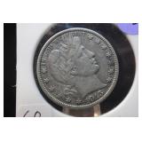 1915-S Barber Silver Half Dollar