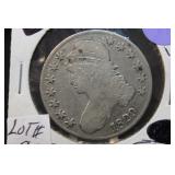 1829 Capped Bust Silver Half Dollar