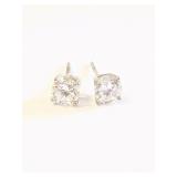 .925 Silver Stud Earrings   C