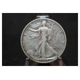 1937 Walking Liberty Silver Half Dollar