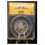 1920 "Pilgrim" Commemorative Silver Half Dollar