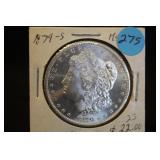 1879-S Uncirculated Morgan Silver Dollar