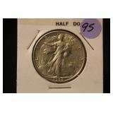 1944-D Walking Liberty Silver Half Dollar