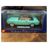 Collectors Edition 1"24 Die Cast Ford Mustang 1965