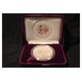 1987 1oz .999 Pure Silver Eagle Proof w/COA