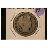 1900-O Barber Silver Half Dollar