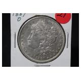 1887-O Morgan Silver Dollar