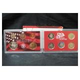 2001 U.S. Mint Silver Proof Set