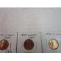 1967, 1969, 1970's Lincoln Pennies