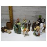 FIGURINES, SALT & PEPPER, AND MORE