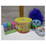 TROLL, PLAYDOUGH, & BUBBLES