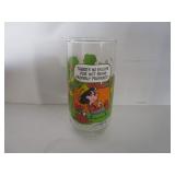 VINTAGE CAMP SNOOPY COLLECTOR GLASS MCDONALD