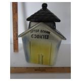 MCCOY SCHOOL HOUSE COOKIE JAR - HAS IMPERFECTIONS