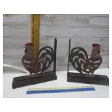 ROOSTER BOOKENDS