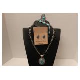 TURQUOISE COLOR JEWELRY SET