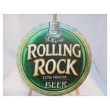 NEW ROLLING ROCK BEER TIN SIGN