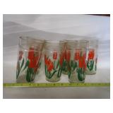 RETRO TULIP GLASSES 6