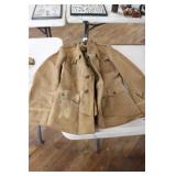 Canvas Military Jacket with Lining