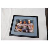 Framed Ripken Family w authenticity 8 x10