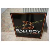 30" x 30" BAd Boy Metal Advertising Sign