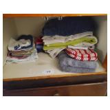 Assorted Linen Lot: Towels, Blankets, Sheets