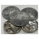 5 Belt Buckles: NFR Rodeo and Shawnee, OK