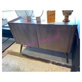 1X, 48"X18"X32"H WOODEN BUFFET 2 DR. *NOTES!*