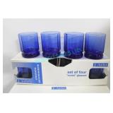 LOT, 28 PCS, BLUE ROCKS GLASSES