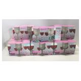 LOT, 36 PCS, 240ML WINE GLASSES