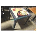 3X, 24" x 24" WEAVED PATIO TABLES W/ LOGO