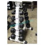 1X, DUMBBELL RACK (RACK ONLY)