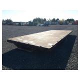 Steel Flatbed w/ Scissor Hoist 22