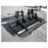 Unused Wolverine Skid Steer Land Leveler 78"