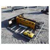 Unused Wolverine Skid Steer Concrete Breaker ZW750