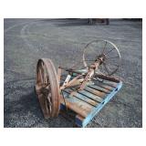 Antique Axle/ Wheels