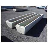 2 Concrete Water Troughs ~12