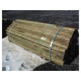 7 X 3.5 Treated Fence Posts ~100