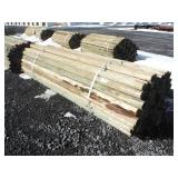 10 X 3.5 Treated Fence Rail ~100