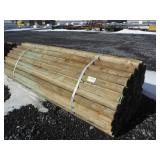 10 X 3.5 Treated Fence Rail ~100