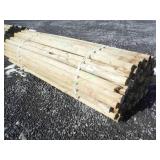 10 X 3.5 Treated Fence Rail ~100