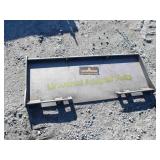 Unused Skid Steer Universal Adapter Plate