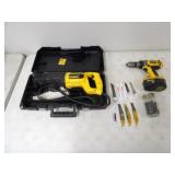 Dewalt Recip 110v Saw, Dewalt 18v DC987 XRP Drill