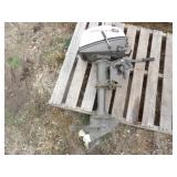 Johnson Seahorse 4HP No Recoil, Outboard, Eng Free