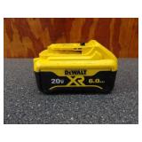 Dewalt DCB206 20v XR 6.0AH Battery