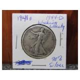 1944-D Silver Walking Liberty Half Dollar