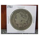 1921 Silver Morgan Dollar