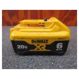 Dewalt XR20v 6AH DCB206 Battery Good