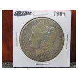 1884-Silver Morgan Dollar