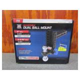 New-Adj. Dual Ball Mount Hitch 14,000lb