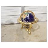 10in. Table Top Gemstone World Globe